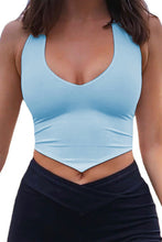 Load image into Gallery viewer, Ayla Backless Lace-Up Halter Neck Cami