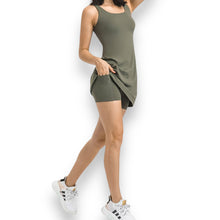 Load image into Gallery viewer, Venus Sports Dress with Full Coverage Bottoms