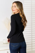 Load image into Gallery viewer, Dariane Asymmetrical Neck Long Sleeve Top