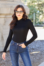 Load image into Gallery viewer, Kane Mock Neck Long Sleeve Bodysuit