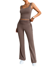 Load image into Gallery viewer, Isadora Square Neck Tank and Drawstring Pants Set