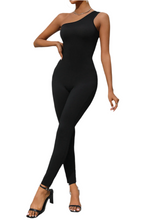 Load image into Gallery viewer, Rush One Shoulder Sleeveless Jumpsuit