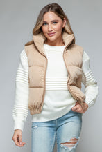Load image into Gallery viewer, Frezia Fine Fur Lining Quilted Vest