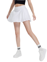 Load image into Gallery viewer, Charlie Pleated Detail Mid-Rise Waist Active Skirt