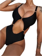 Load image into Gallery viewer, Dusk Cutout Plunge One-Piece Swimwear