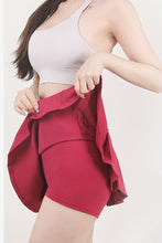 Load image into Gallery viewer, Justice High Waist Pleated Active Skirt