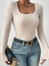 Load image into Gallery viewer, Sonya Scoop Neck Long Sleeve T-Shirt