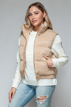 Load image into Gallery viewer, Frezia Fine Fur Lining Quilted Vest