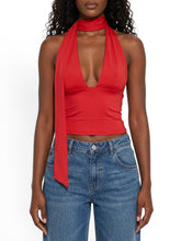 Load image into Gallery viewer, Rae Halter Neck Tie Cami