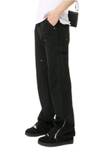 Load image into Gallery viewer, Sloan Men's Raw Hem Bootcut Jeans with Zip-Up Sides