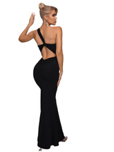 Load image into Gallery viewer, Marilyn Cutout One-Shoulder Maxi Dress
