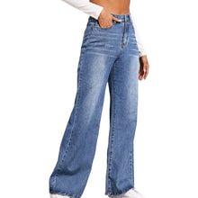Load image into Gallery viewer, Ivy High Waist Wide Leg Jeans