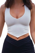 Load image into Gallery viewer, Ayla Backless Lace-Up Halter Neck Cami