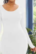 Load image into Gallery viewer, Mona Basic Round Neck Long Sleeve Maxi Bodycon Dress
