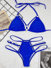 Load image into Gallery viewer, South Beach Cutout Halter Neck Two-Piece Bikini Set