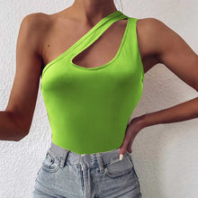 Load image into Gallery viewer, Alice One Shoulder Cutout Cami