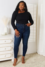 Load image into Gallery viewer, Dariane Asymmetrical Neck Long Sleeve Top
