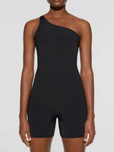 Load image into Gallery viewer, Victoria Single Shoulder Active Romper