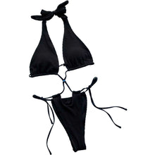 Load image into Gallery viewer, Maui Halter Neck Side Tie One-Piece Swimsuit