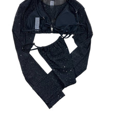 Load image into Gallery viewer, Cancun Glitter Three-Piece Swim Set