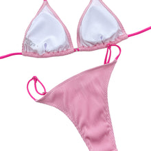 Load image into Gallery viewer, Bahamas Ribbed Tie Back Bikini Set