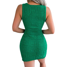Load image into Gallery viewer, Cutout Sleeveless Knit Dress