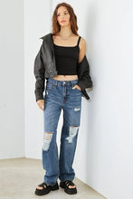 Load image into Gallery viewer, Hammer Distressed High Waist Jeans
