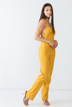 Load image into Gallery viewer, Natalia Backless Tied Spaghetti Strap Sleeveless Jumpsuit
