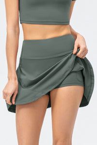 Alex High Waist Wide Waistband Active Skirt