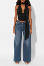 Load image into Gallery viewer, Rae Halter Neck Tie Cami
