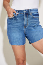 Load image into Gallery viewer, Tana Full Size High Waist Slim Denim Shorts
