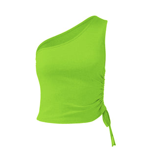 Evie One Shoulder Tie Detail Cami