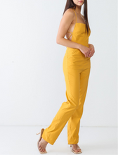 Load image into Gallery viewer, Natalia Backless Tied Spaghetti Strap Sleeveless Jumpsuit
