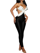 Load image into Gallery viewer, Rita Two-Tone Backless Cami Jumpsuit
