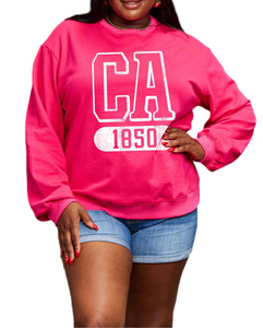CA 1850 Full Size Graphic Sweatshirt