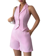 Load image into Gallery viewer, Wren Sleeveless Vest and Shorts Set
