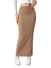 Load image into Gallery viewer, Thelma Maxi Knit Wrap Skirt
