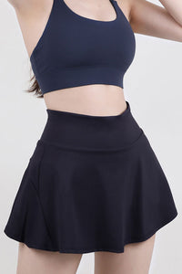 Justice High Waist Pleated Active Skirt