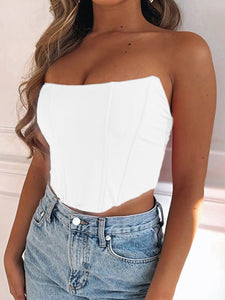 Zoe Tube Cropped Top