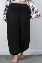 Load image into Gallery viewer, Helvine Plus Size Drawstring Jogger Pants
