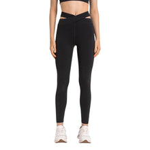 Load image into Gallery viewer, Crisscross Cutout Sports Leggings
