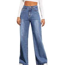 Load image into Gallery viewer, Ivy High Waist Wide Leg Jeans
