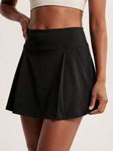 Load image into Gallery viewer, Charlie Pleated Detail Mid-Rise Waist Active Skirt
