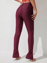 Load image into Gallery viewer, Erynn High Waist Slit Skinny Pants
