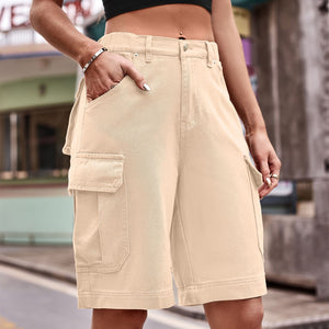 Coop Denim Cargo Shorts with Pockets