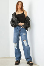 Load image into Gallery viewer, Hammer Distressed High Waist Jeans
