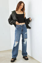 Load image into Gallery viewer, Hammer Distressed High Waist Jeans
