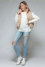 Load image into Gallery viewer, Frezia Fine Fur Lining Quilted Vest
