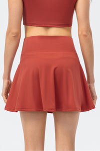 Alex High Waist Wide Waistband Active Skirt