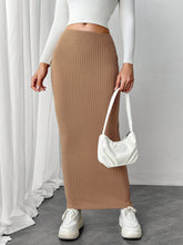 Load image into Gallery viewer, Thelma Maxi Knit Wrap Skirt
